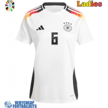 Germany Joshua Kimmich #6 Replica Home Shirt Ladies Euro 2024 Short Sleeve